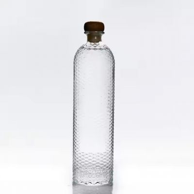 Manufacturers Custom 700ml Spirits Vodka Glass Bottles