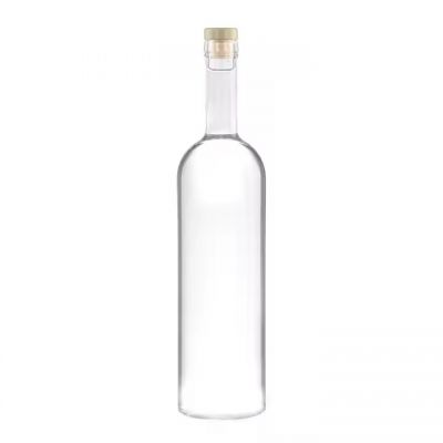 Customized logo Shape Print logo 500ml 700ml 750ml Spirits Tequila Vodka Brandy Whisky Rum Gin Liquor Glass Bottle