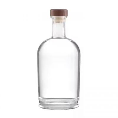Wholesale 500ml 750ml 1000ml Glass Bottle for Liquor Whisky Gin Vodka Rum Tequila