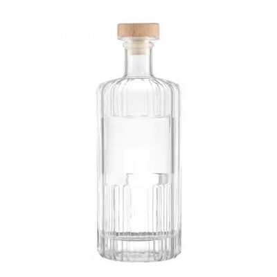 China Supplier Wholesale 200Ml 375Ml 500Ml 750Ml 1000Ml Water Packaging Drink Glass Bottle