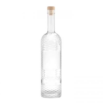 Wholesale Glass Bottle Super Flint 500ml 700ml 750ml Whisky Vodka Gin Beverage Spirits