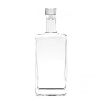 Liquor Flint Whiskey Vodka Glass Bottles for Sale Glass Whiskey Bottles With Lid Vodka Glass Bottles
