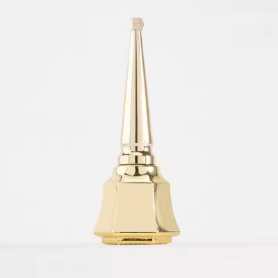 12ml Gold Enamel Print Bottles for Nail Gel Polish Empty Nail Polish Bottle With Gold Tops
