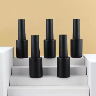 Wholesale Empty-uv-gel-nail-polish-bottle Glass Empty Nail Polish Bottle with Brush 10 ml