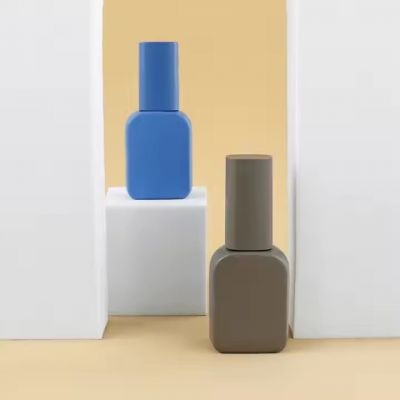 8ml Wholesale Empty Gel Nail Polish Custom Logo Luxury Bottles With Brush Nail Art Polish Remover Bottle
