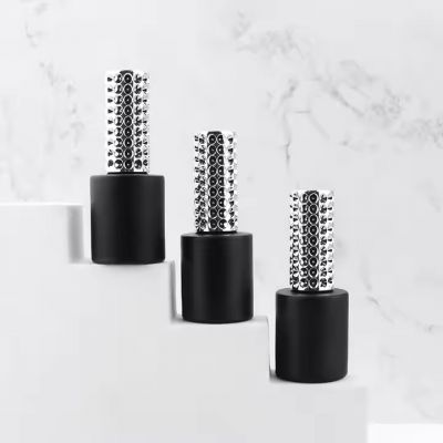 10 ml square Glass Nail Polish Oil Bottle Brush Gel 11 ml Glass Bottle for Nail Polish and Gel Polish