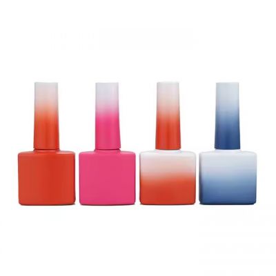 Nail Polish Glass Bottle for Dip Powder Set Container Empty Nail Gel Polish Glass Bottle Packaging