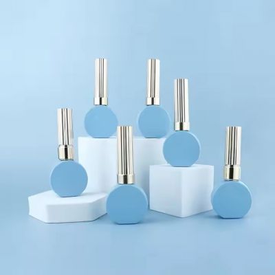 14ml Wholesale Empty Gel Nail Glue Polish Glass Bottles With Brush Nail Art Polish Remover Bottle