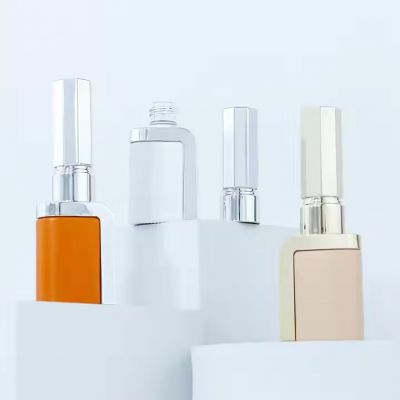9ml Glass Bottle Light Therapy Painting Color Led Uv Gel Nail Polish Empty Bottle and Brush