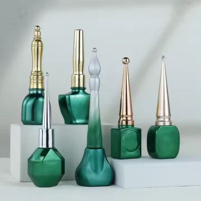 Nail Polish Gel Polish 5 ml 10ml 15ml Glass Nail Primer Empty Bottle Private Label Packaging Cuticle Oil Bottle