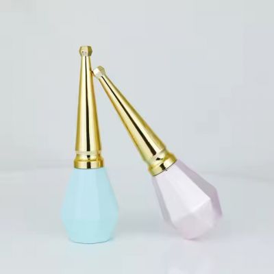 12ml Luxury Empty Nail Gel Polish Bottle with Brush and Gold Cap Manufacturer