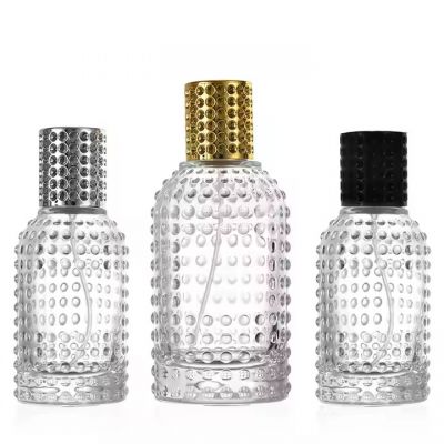 Travel Large Cosmetic Fine Mist Portable Atomizer Spray 50 ml 100 ml Clear Glass Empty Perfume Bottle