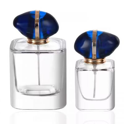Luxury 30ml 50ml 100ml Rounded Square Packing Box Spray Atomizer Glass Perfume Bottle Package Box