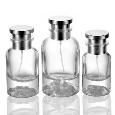 Wholesale Customized Private Label Unique 30ml 50ml 100ml Brand Cylinder Cosmetic Empty Perfume Bottles