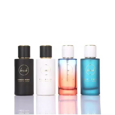 High-Grade 50Ml Empty Perfume Bottle Custom Made Glass Perfume Perfume Bottle 50 Ml With Box Packaging