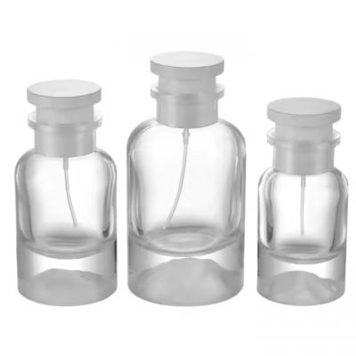 Luxury Perfume Bottle 30ml 50ml 100ml Glass Perfume Spray Bottle Custom Color Perfume Bottle and Cap