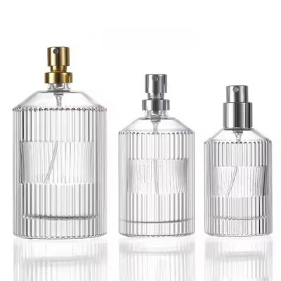 Wholesale Glass Perfume Bottles 30Ml 50Ml 100Ml Luxury Round Empty Perfume Bottle
