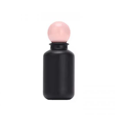 Wholesale 30ml 50ml 100ml Perfume Bottle Matte Black Perfume Spray Glass Bottle Luxury Perfume Bottle
