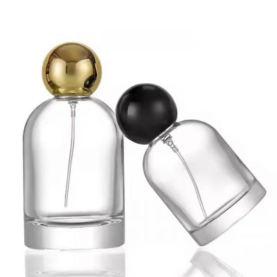 Custom Logo Glass Perfume Bottles 50ml Perfume Glass Bottle Luxury Perfume Bottle With Box