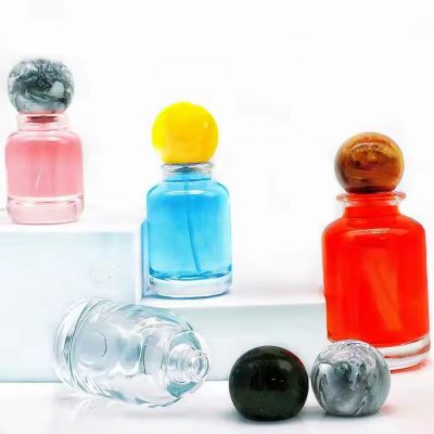 High End Perfume Glass Bottles Luxury 50ml 100ml 30ml Clear Glass Perfume Bottles With Custom Packaging Box