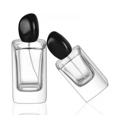 Custom Logo Glass Perfume Bottle 30ml 50ml Luxury Perfume Glass Bottle