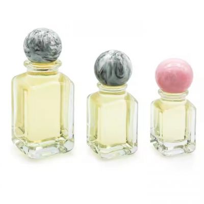 Perfume Glass Bottle Custom Luxury Perfume Bottle New Design Square Perfume Spray Bottle With Round Cap