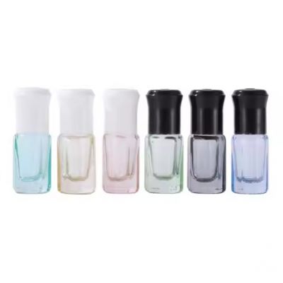 Luxury Cute 5ml 10ml 15ml Perfume Bottles Spray Octagonal Ball Colored Luxury Perfume Bottle With Lid
