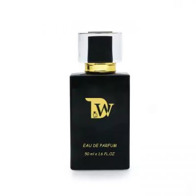 Custom Brand Glass Perfume Bottle 30ml 50ml 100ml Black Square Perfume Bottle with Package