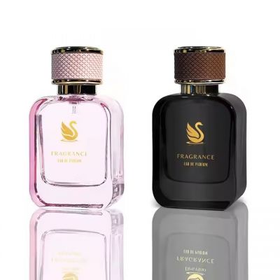 New Design Perfume Bottle 50ml 30ml Premium Perfume Bottle Custom Color Pink Perfume Bottles With Box