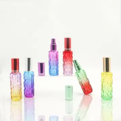 Unique Design Glass Roller Bottle 10Ml Essential Oil Dropper Bottles Custom Refillable Perfume Bottle With Box Packaging