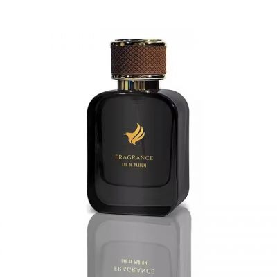 Wholesale Perfume Bottle 50ml New Square Perfume Bottle Custom Luxury Black Perfume Bottle With Box