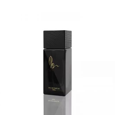 Good Selling 50 ml Empty Perfume Bottles Luxury Perfume Bottle Square Black Custom Perfume Bottle With Box Packaging