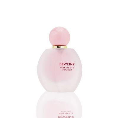 New Style 30ml Perfume Bottle Unique Design Perfume Bottle Empty Frosted White Lady Perfume Bottle With Box