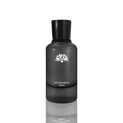 Custom Luxury Perfume Glass Bottle 50ml 100ml Empty Black Perfume bottle Round Spray Bottles With Logo And Box