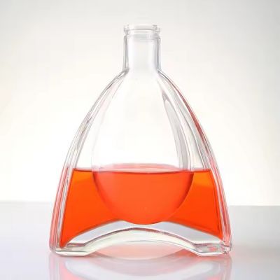Wholesale Empty Factory Price Beverage Liquor Glass Bottle Whisky Brandy Vodka 750ml Glass Bottle for Liquor With Cap
