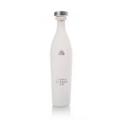 Customizable Clear Alcohol Glass Bottles Luxury Free Sample Sizes Whiskey Flint Brandy Tequila Gin Beverages-Empty