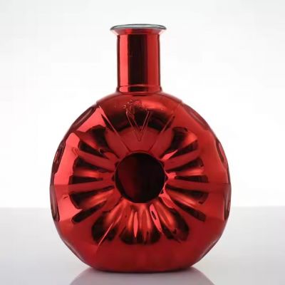 Large Wholesale Custom Various Colors Brandy Whiskey Spirits Alcoholic Beverage Juice Drink Wine Glass Bottle with Cover