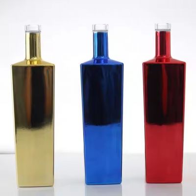 Suppliers Frosted Empty Matte Black Glass Brandy Gin Spirit Liquor Vodka Wine Olive Oli Hip Flask Glass Bottle