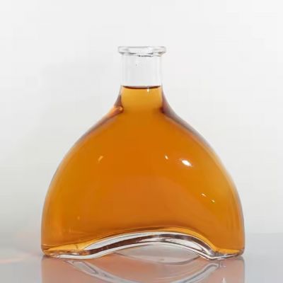 700ml Spirit Glass Bottle Vodka Rum Brandy Gin Liquor Glas Bottle Factory Custom 375ml 500ml 1000ml Luxury Glass