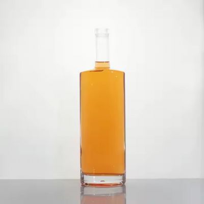 750ml Vodka Glass Bottle Luxury Glass Bottle Factory Custom 375ml 500ml 1000ml for Liquor Spirit Whiskey Rum Brandy Gin