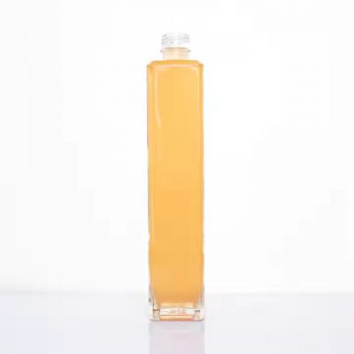 Empty 750ml Beverage Glass Bottle for Rum Whiskey Gin Liquor Luxury Alcohol Custom 375ml 500ml 1000ml Glass Big Bottle