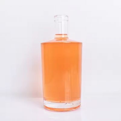 750ml Glass Bottle with Cork Top Glass Bottle Cork Whisky Custom 375ml 500ml 750ml Premium Glass Bottle