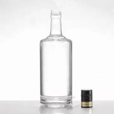 Wholesale Frosted Wine Premium Beverage Whiskey Vodka Liquor Glass Bottle with Best Quality