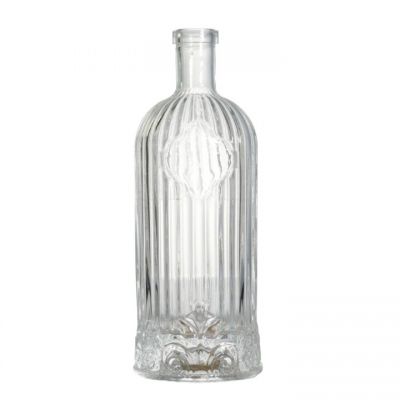 Customized Empty Liquor Bottle 500ml 700ml 750ml Tequila Vodka Rum Gin Glass Spirit Bottles