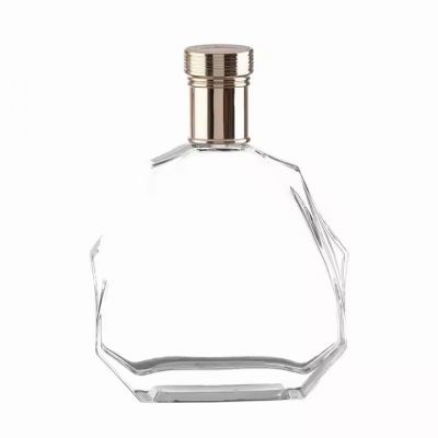 Hot Wholesale 700ml Glass Bottles with Rubber Stoppers for Liquor Rum Gin Tequila Whiskey Brandy Vodka Energy Drinks