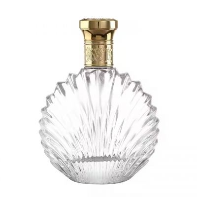 Clear Glass Empty Bottle with Cork Sealing Screw Cap for 750ml Sizes