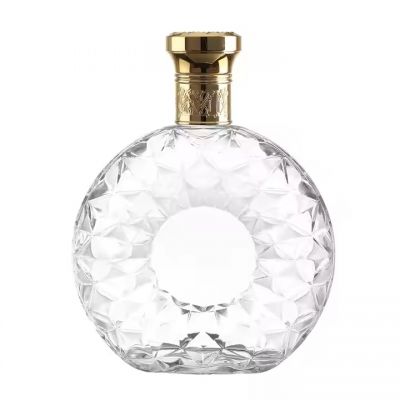 500ml Glass Bottles for Brandy Liquor Vodka Whiskey Whisky Tequila Energy Drinks MOQ 2pcs Rubber Stoppers Beverage Accessories