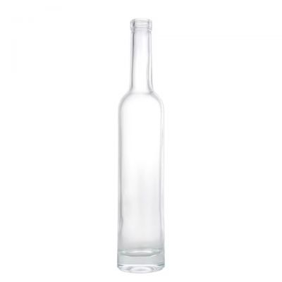 Top Exquisite High Quality 500ml Cork Stopper Thick Bottom Round Suitable for Whiskey Brandy Liquor Glass Bottle