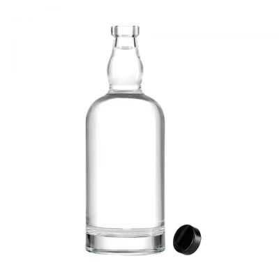 Wholesale Hot Sales 500ml & 750ml Water Beverage and Liquor Glass Bottles Gin Spirit Bottle