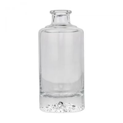 New 250ml Whiskey Glass Bottle with Cork Vodka Gin Glass Bottles 500ml Liquor Wine Spirits in Stock
